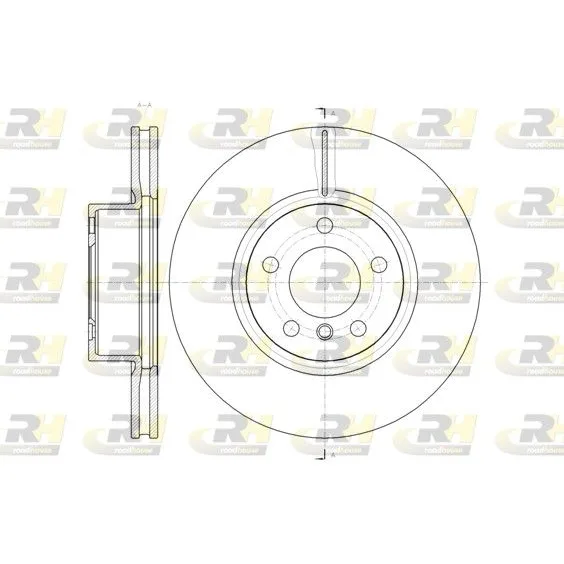 BMW X3 F25 Ön Fren Diski 34106787490 61454.10 ROAD HOUSE