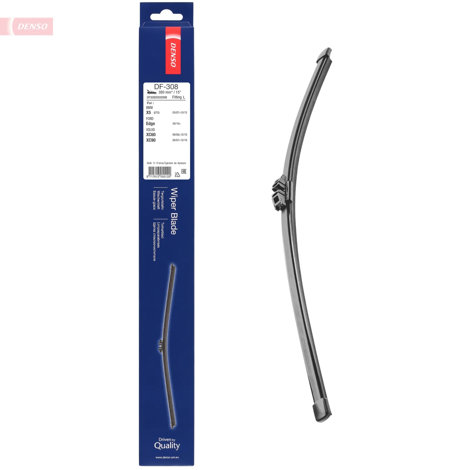 BMW X5 E70 Arka Silecek Süpürgesi 61627161029 DF-308 DENSO - BMW yedek parça