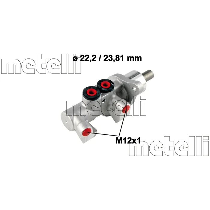 BMW Z4 E85 E86 Fren Ana Merkezi 34336785666 05-0769 METELLI