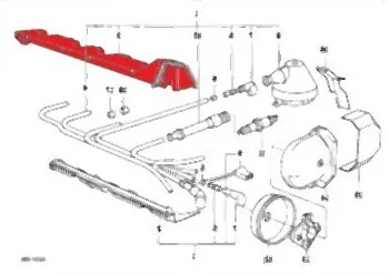 BMW Buji Kablosu Üst Muhafazası M40 [E30 E34 E36] 12121727687 | BMW