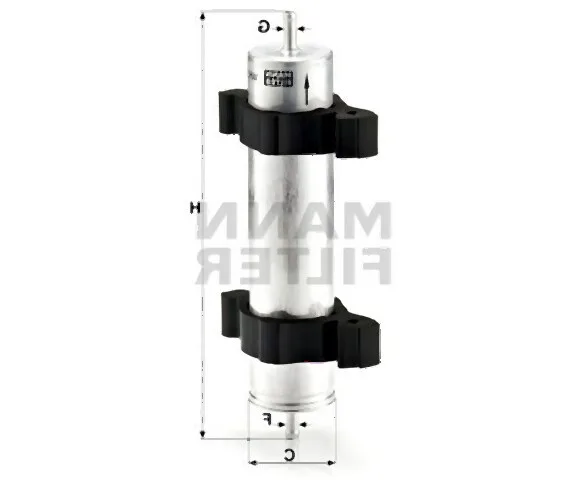 BMW 3 Serisi E46 1998-2006 - Yakıt Filtresi M47N M57N 13327794549 | MANN