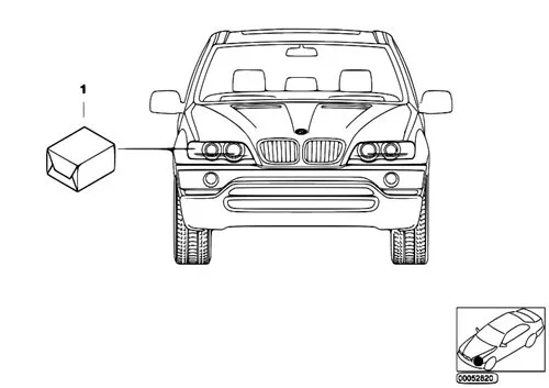 BMW Far Sari Sinyalli Set X5 [E53] 63120007011
