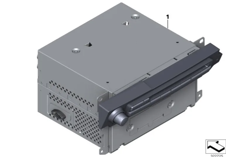 BMW Headunit High 65129389849