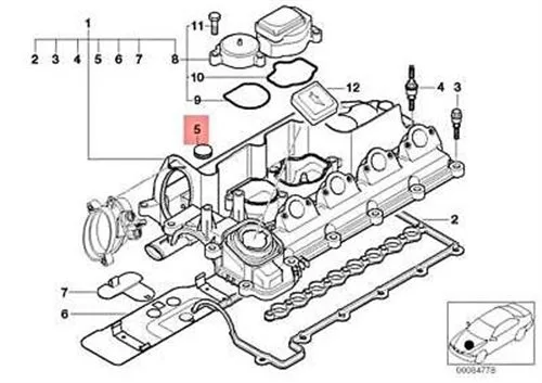 BMW Kapak M47N2 M57N2 11122247705