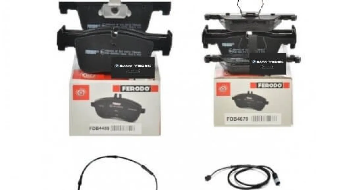 BMW Ön Ve Arka Fren Balata Seti Fişli [F30] 34116856193 | FERODO
