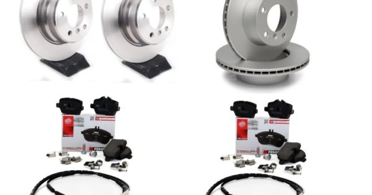 BMW Ön Ve Arka Fren Disk Balata Seti Komple [E87] 34216767145