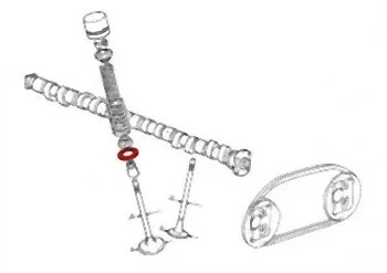 BMW Subap Yay Tablası Pulu M40 M43 M50 11341726969 | BMW
