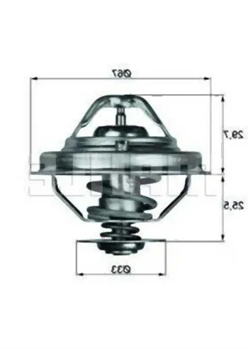 BMW Termostat M41 [E36] 11532246825 | MAHLE