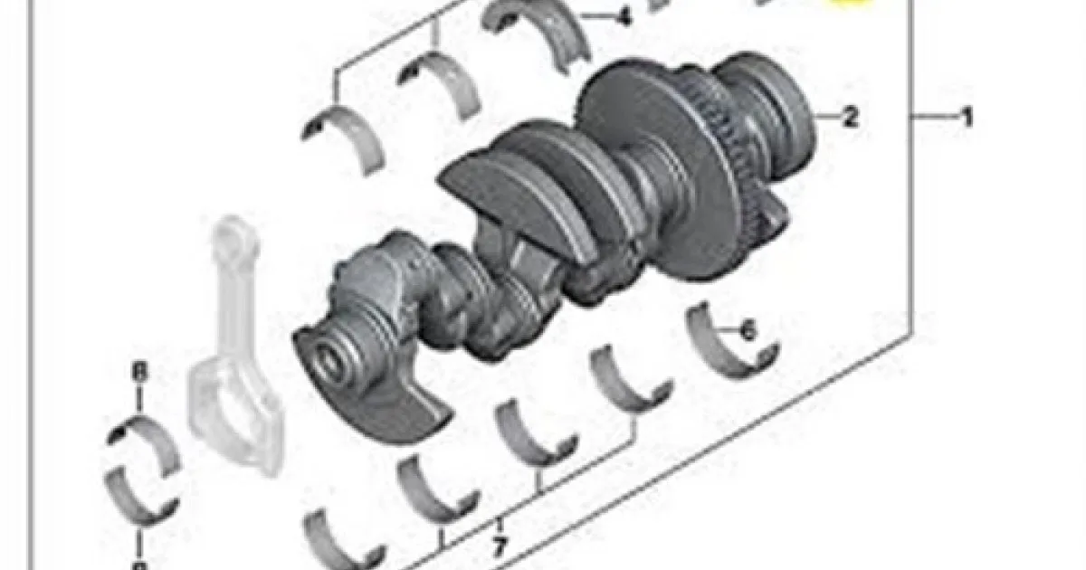 BMW Yatak Ana 0.50 N/40/42/45 Takim Kss [E46 E90 E92 E93] 11217515385