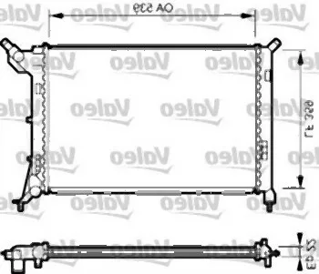 MINI 12/2003 Öncesi Radyatör 17117535902 | VALEO