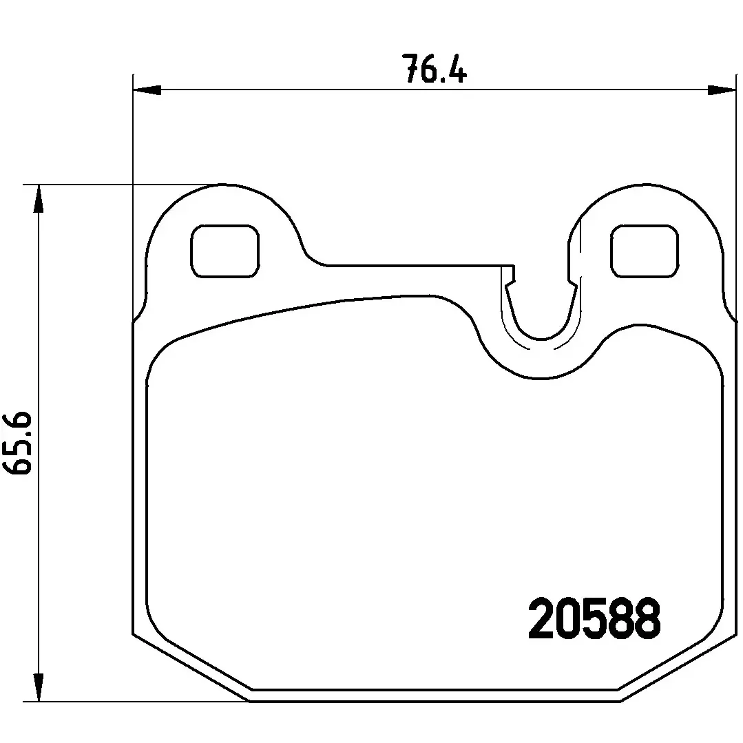 BMW 3 Serisi E21 E30 Fren Balatası 34111150523 P 06 006 BREMBO - BMW yedek parça