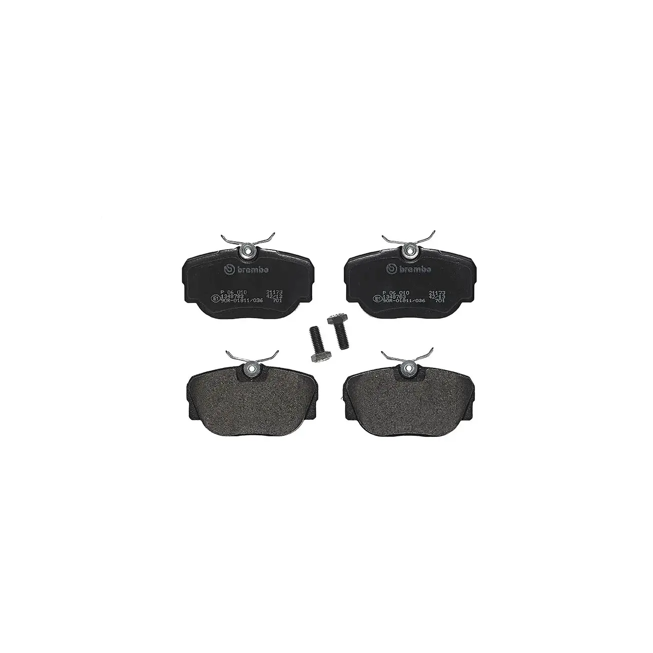 BMW 3 Serisi E30 Ön Fren Balatası 34111154377 P 06 010 BREMBO - BMW yedek parça