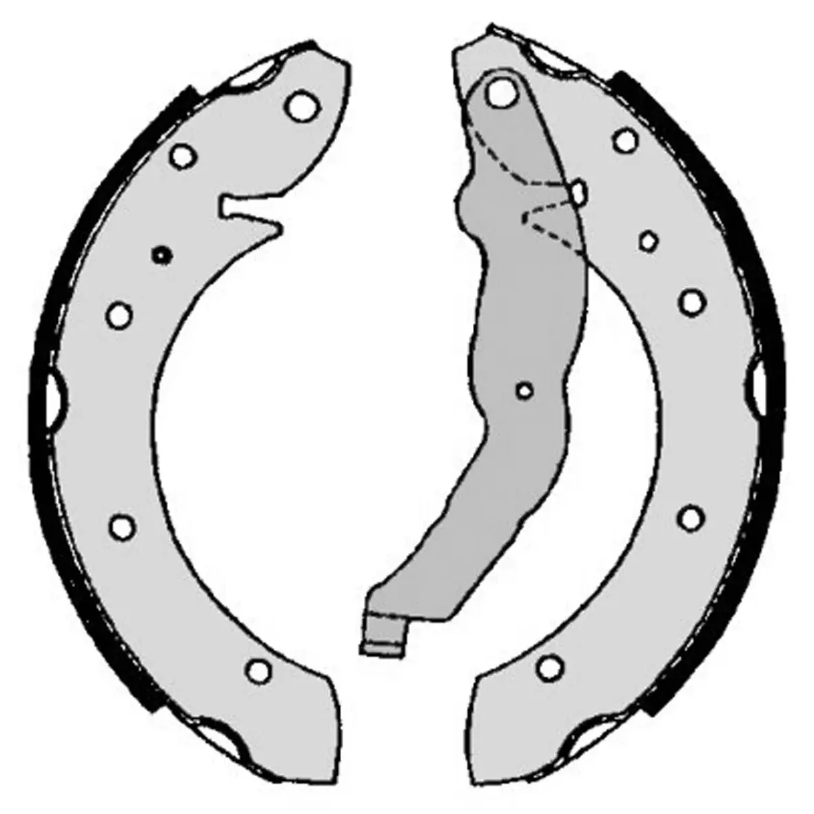 BMW 3 Serisi E36 Arka Fren Pabucu 31211160504 S 06 506 BREMBO - BMW yedek parça