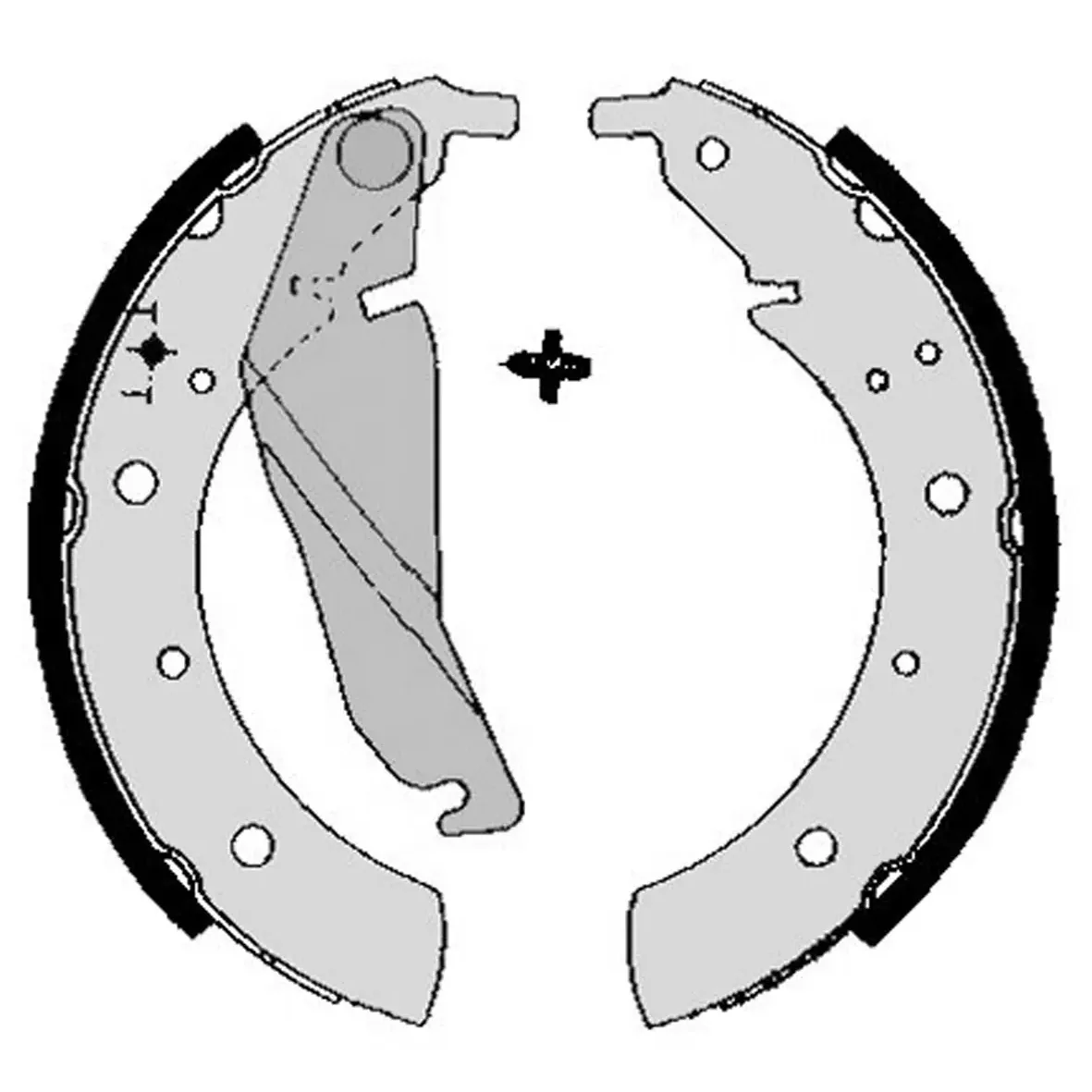 BMW 5 Serisi E28 E34 Arka Fren Pabucu 34211120867 S 06 502 BREMBO - BMW yedek parça