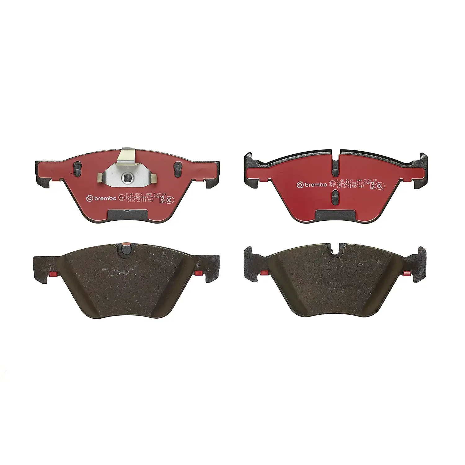 BMW 5 Serisi E60 E61 Ön Fren Balatası 34112339267 P 06 057X BREMBO - BMW yedek parça