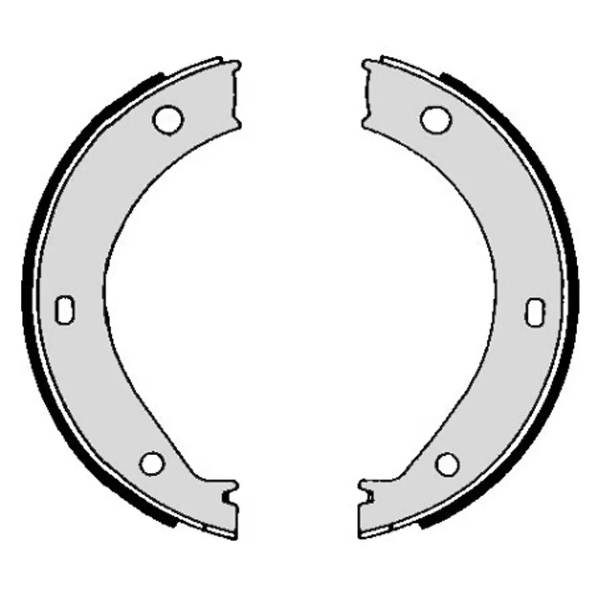 BMW E24 E28 E31 E32… Arka Fren Pabucu 34411121512 S 06 503 BREMBO - BMW yedek parça