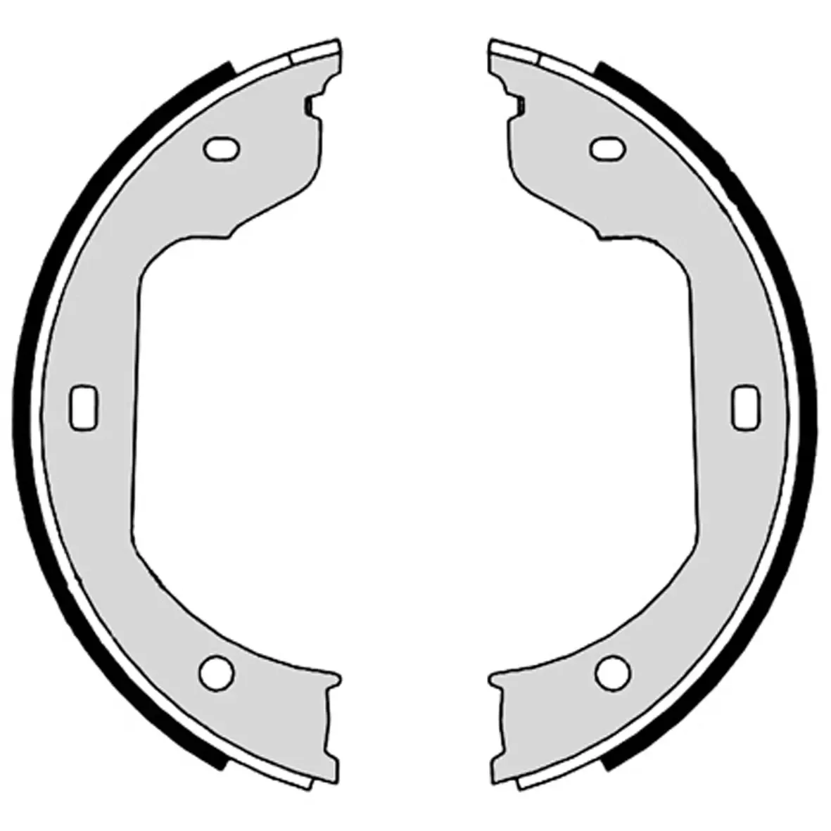 BMW E39 E46 E53 E60… Arka Fren Pabucu 34212213314 S 06 511 BREMBO - BMW yedek parça