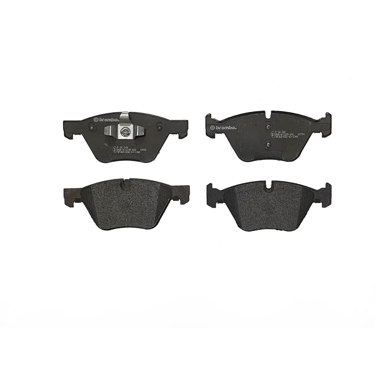 BMW E81 E82 E87 E88… Ön Fren Balatası 34112288856 P 06 040 BREMBO - BMW yedek parça