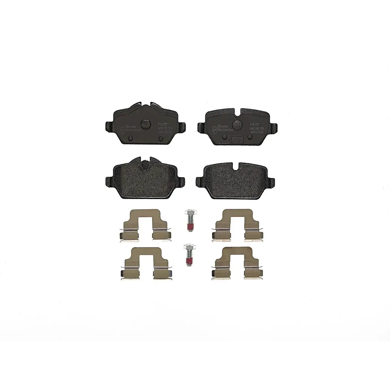 BMW E81 E82 E87 E90… Arka Fren Balatası 34121288889 P 06 037 BREMBO - BMW yedek parça