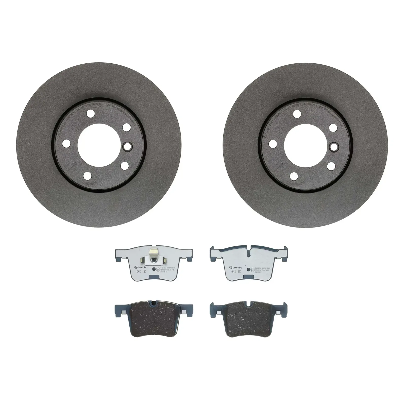 BMW F30 F80 Fren Diski ve Balata Seti 34106799801 KT 08 060 BREMBO - BMW yedek parça