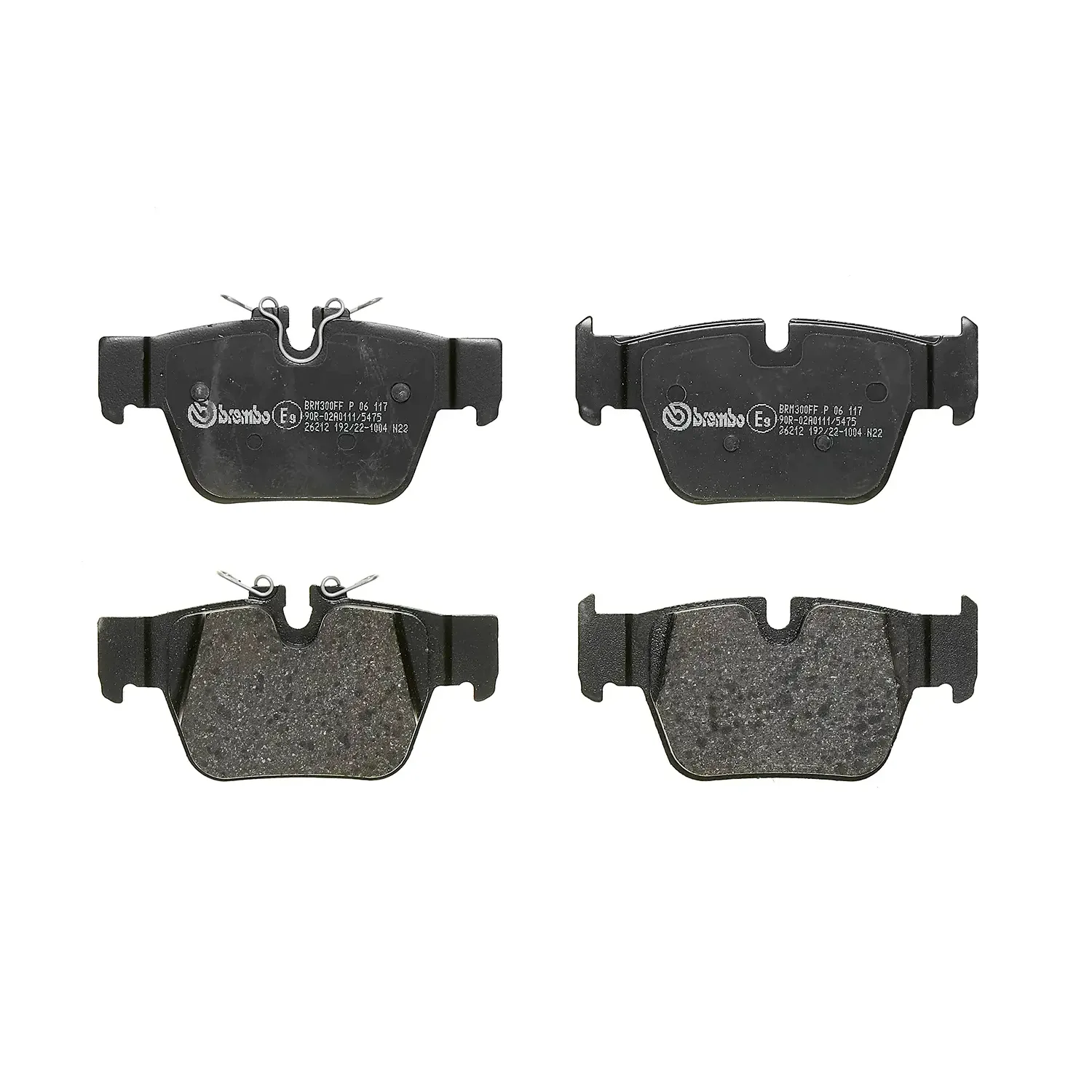 BMW F39 F40 F44 F54… Arka Fren Balatası 34206885600 P 06 117 BREMBO - BMW yedek parça