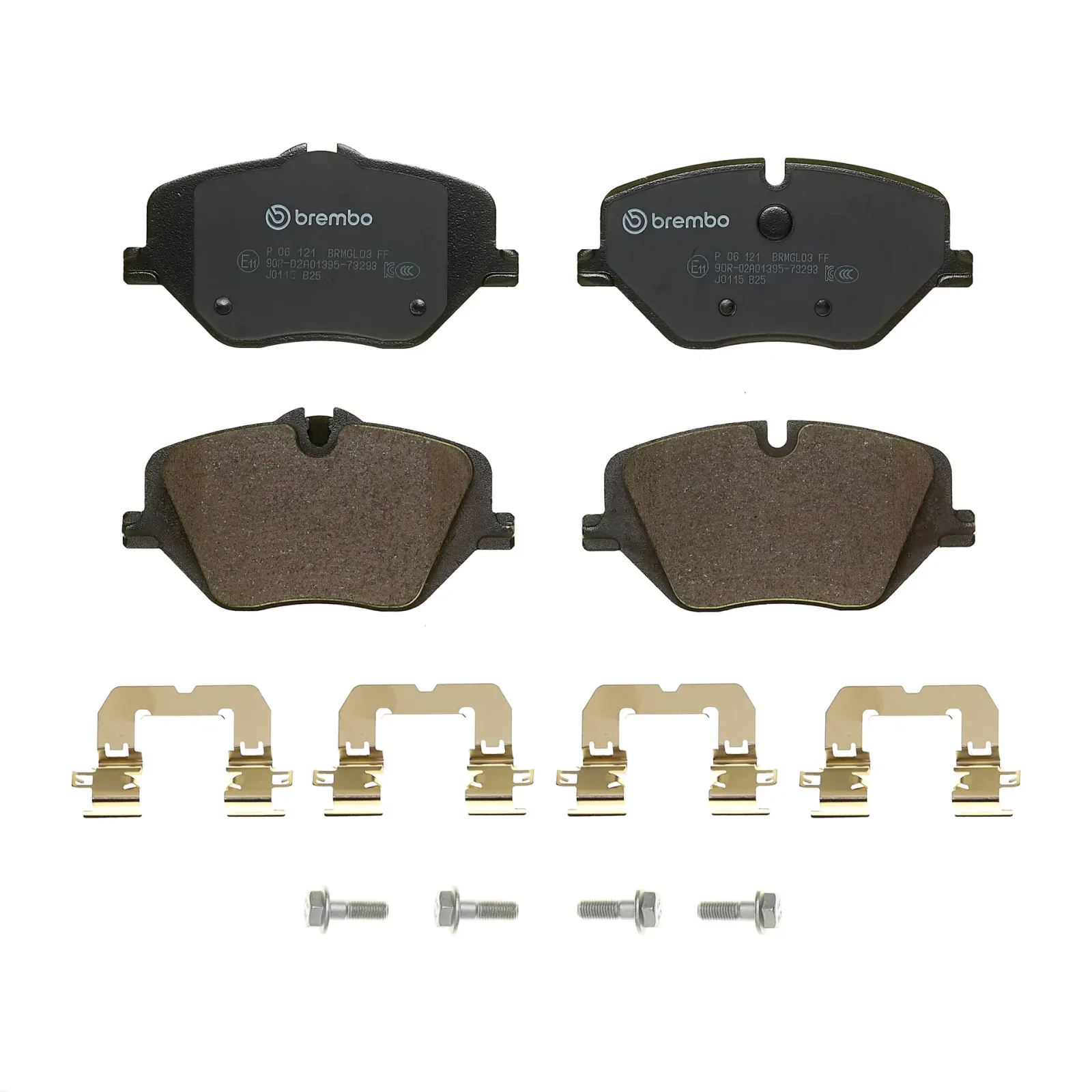 BMW G60 U11 Ön Fren Balatası 34106897141 P 06 121 BREMBO - BMW yedek parça