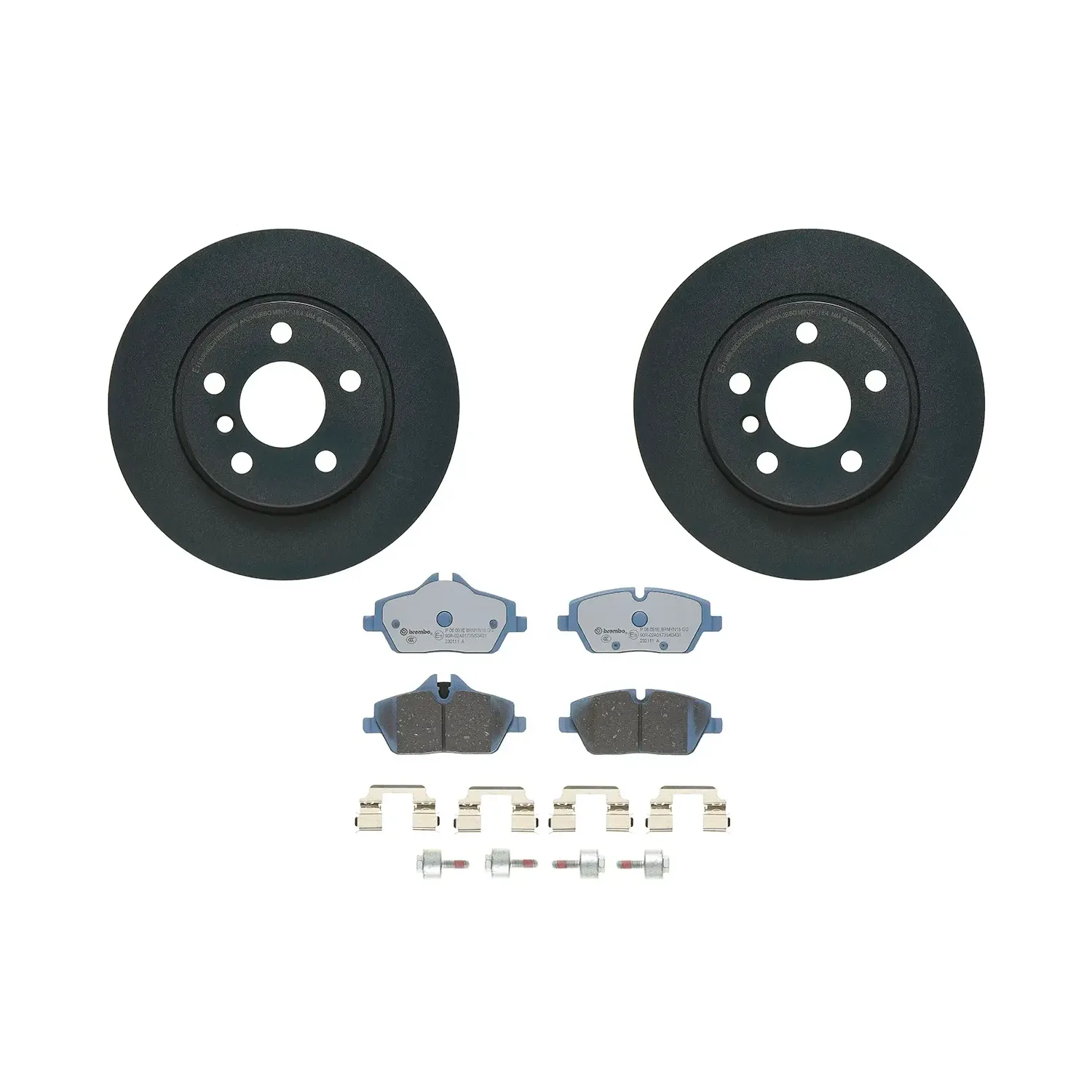BMW i Serisi I01 Fren Diski ve Balata Seti 34106884267 KT 08 011 BREMBO - BMW yedek parça