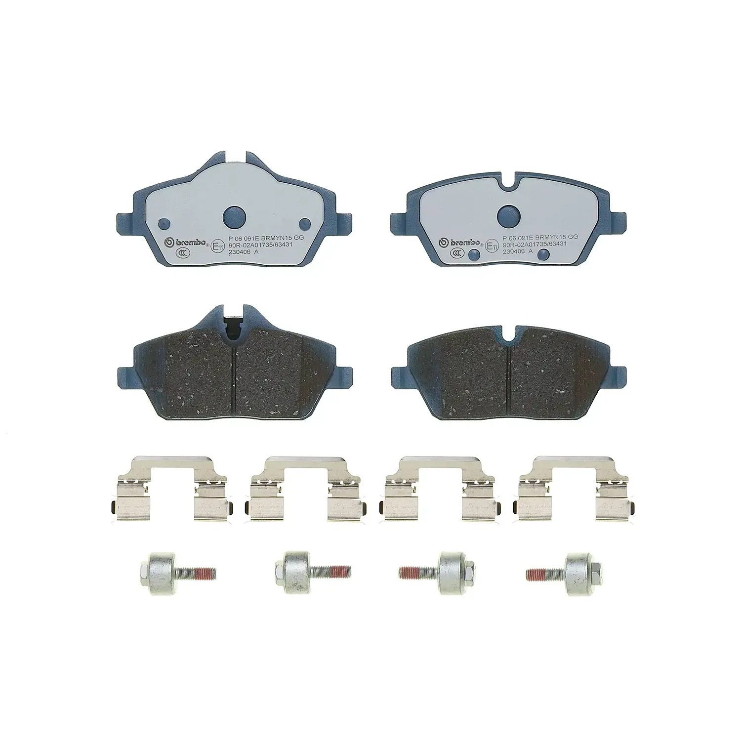 BMW i Serisi I01 Ön Fren Balatası 34106884267 P 06 091E BREMBO - BMW yedek parça