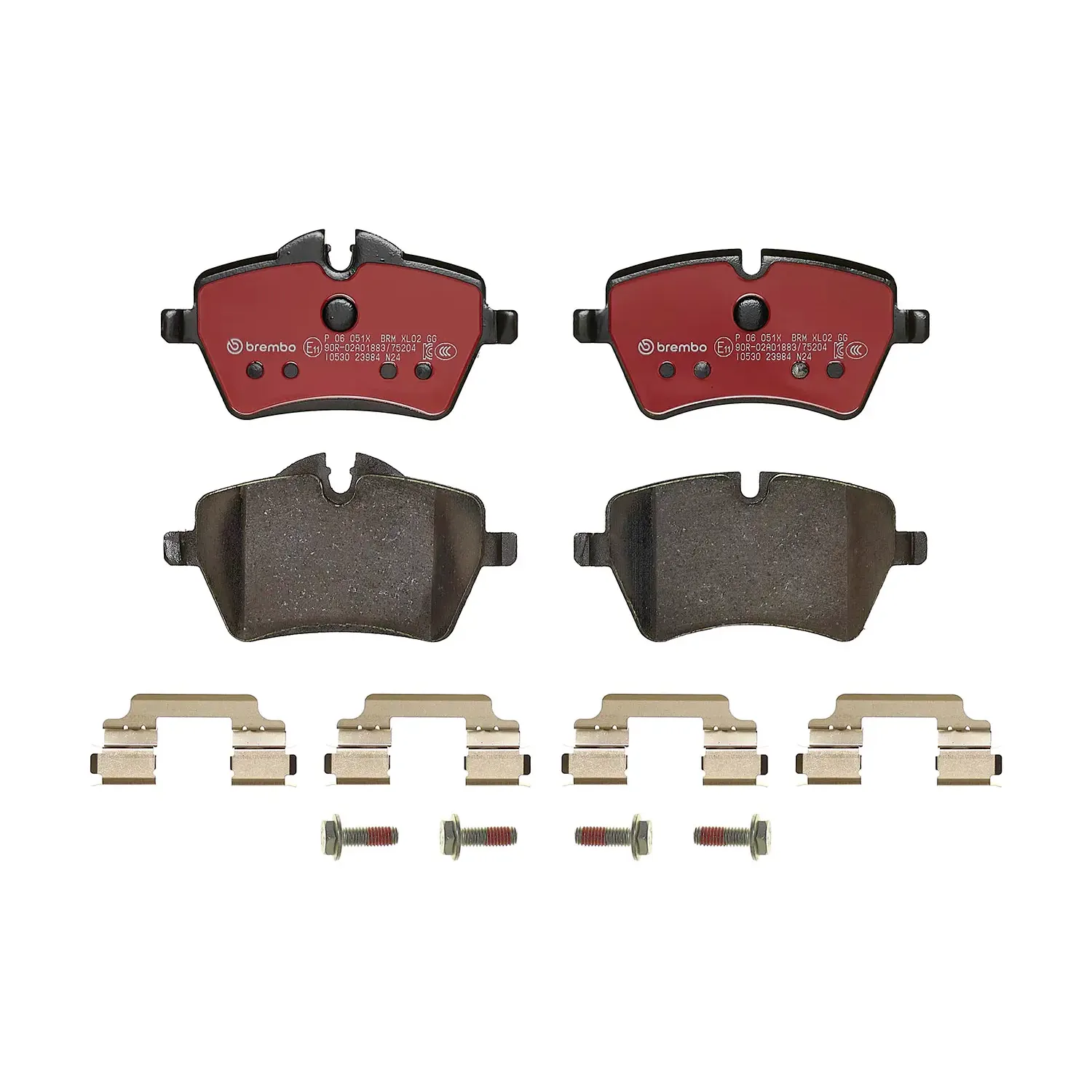 BMW R50 R52 R53 R55… Ön Fren Balatası 34112167235 P 06 051X BREMBO - BMW yedek parça
