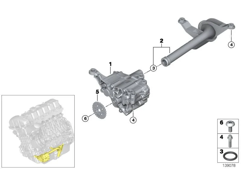 11418511459 Yağ Pompası N47S1 Bmw GROUP