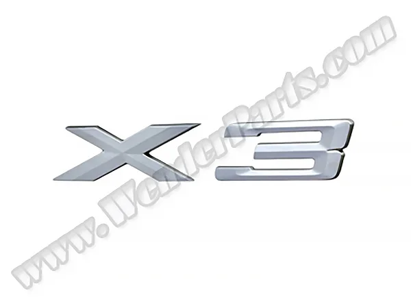 Bagaj Yazısı -X3- [E83] 51143330132 | WENDER