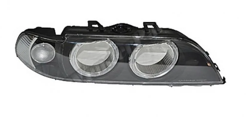 Bmw Komple Far E39 Siyah Sağ Beyaz SinyalLI 2001-03 80000391115 RTK 391115R