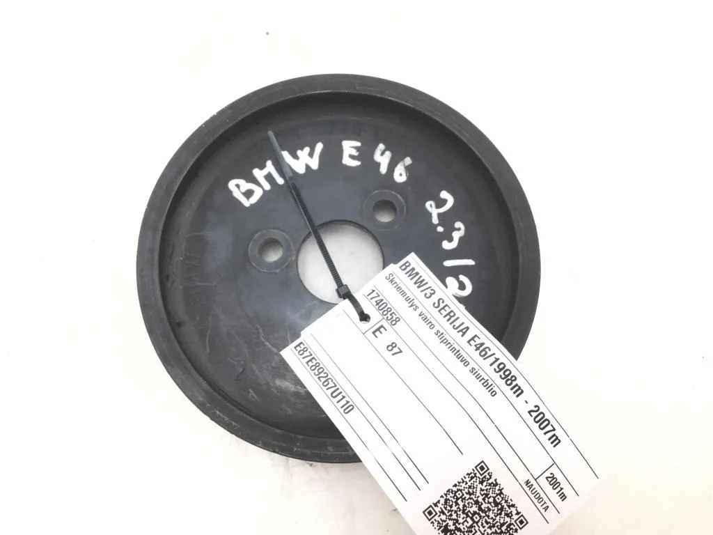 BMW Orijinal Çıkma E36 E38 E39 E46 E53 E83 - M52 M54 Direksiyon Pompa Kasnağı X3