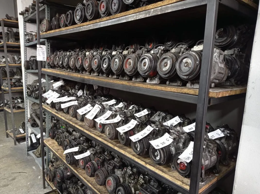 BMW E90 Lci Çıkma Orijinal Klima Kompresörü 64529225703 | 6452 9 225 703 | 6452 9225703 | E90 Lci N47 3.16d - 3.18d - 3.20d Klima Kompresörü 64529225703 - BMW yedek parça