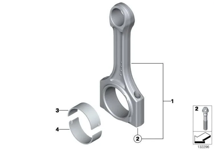 Bmw Orijinal 11247593922 Piston Kolu Saplaması F20 F21 F30 F31 F35 R56 R55 R57 R58 R59 R60 R61