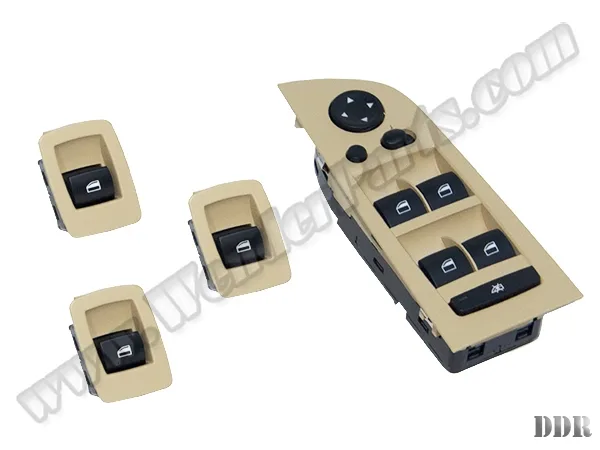 Cam Düğmesi E90+LCI (Set); Bej Çerçeveli (Karartmalı & Katlamalı Ayna) 61319217334 | WENDER