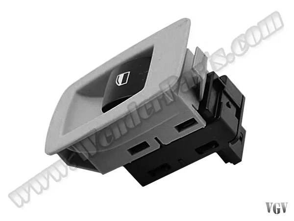 Cam Düğmesi E90+LCI X5:E70+LCI X6:E71 Ön Sağ; Arka Sol/Sağ; Gri Çerçeveli (E87+LCI:Arka) 61316945875 | WENDER