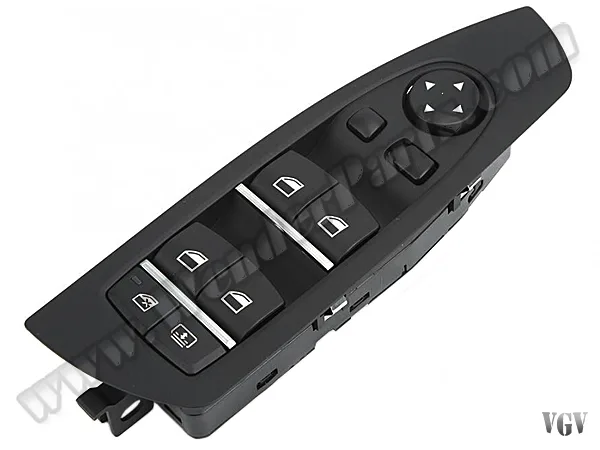 BMW F01 F02 F07 - Cam Açma Düğmesi Sol Perdeli Katlanır Aynali 61319241915 | SPAREMOTIVE
