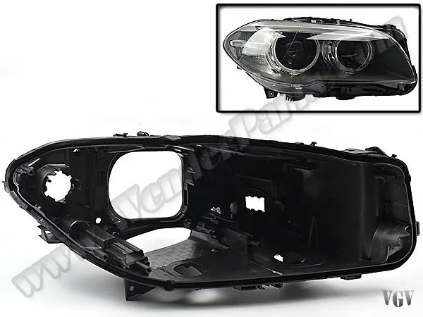 Far Kasası F10-LCI Sağ; Bi-Xenon 2014-16 63117343912 | WENDER