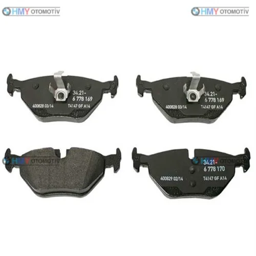 Fren Balatası Bmw Arka E36 E46 E85 E86 3 Serisi Z4 1992-2012