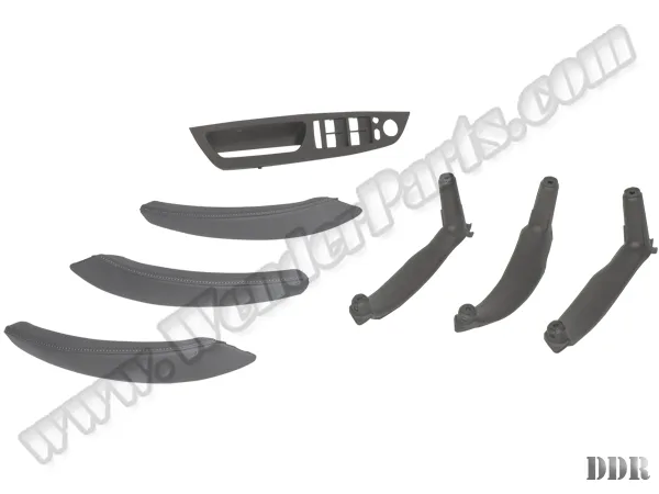 Kapı Tutamak Seti X5:E70+LCI X6:E71 Ön&Arka; (Gri) Deri Kaplamalı 51416969405 | WENDER