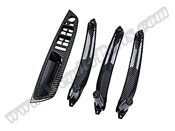 Kapı Tutamak Seti X5:E70+LCI X6:E71 Ön&Arka; (Karbon-Siyah) 51416969401 | WENDER