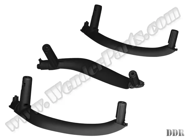 Kapı Tutamak Seti X5:F15 X6:F16 Ön&Arka; (Siyah) BA7292243_244S3 51417292243 | WENDER