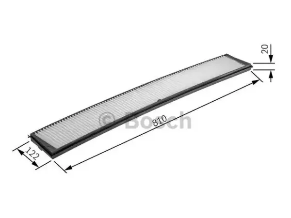 Klima Filtresi E87 E90 Karbonlu BSH_1987432424 BOSCH