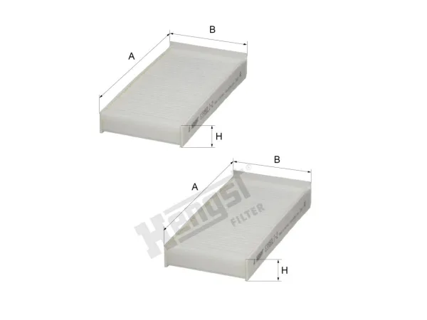 Klima Filtresi F45 F48 Mini-F54F57 (Set) HNG_E3950LI2 HENGST
