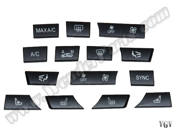 Klima Tuş Takımı F10 F07 F01 X5:F15 X6:F16 (Set:14ad) 2013-18 61316848887 | WENDER