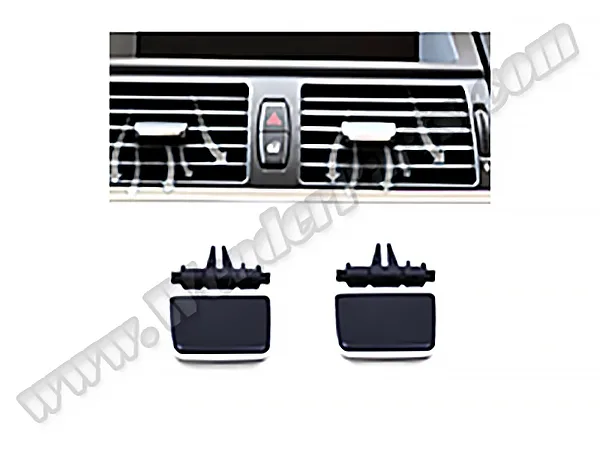 Klima/Kalorifer Izgara Kulpu E70 E71 Ön (Set:2ad); Siyah 64226958654 | WENDER