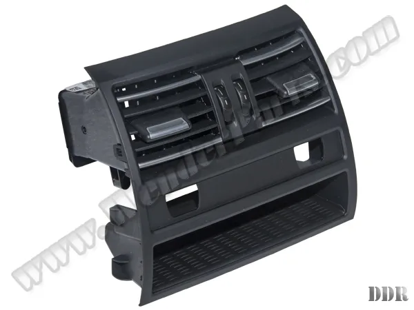 Klima/Kalorifer Izgarası F10+LCI Arka; (Komple) Nikelajlı Siyah Isıtmalı Arka Koltuk 64229158312 | WENDER
