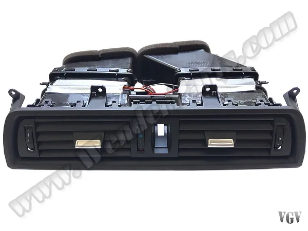 Klima/Kalorifer Izgarası F10+LCI Ön Orta; (Komple) Siyah 64229166885 | WENDER