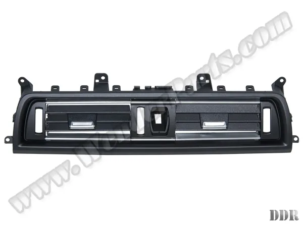 Klima/Kalorifer Izgarası F10+LCI Ön Orta; Nikelajlı Siyah 64229209136 | WENDER